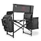 Picnic Time Family Of Brands NCAA Texas A&M Aggies Fusion Camping Chair with Side Table and Soft Cooler 807-00-679-564-0 - alternate 1