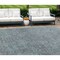 Homeroots 9' X 12' Teal Blue And Gray Southwestern Washable Indoor Outdoor Area Rug 587090 - alternate 1