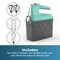 Black & Decker Black and Deck Performance HELIX Premium Hand Mixer in Mint MX610M - alternate 4