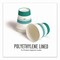 Perk Paper Hot Cups, 10 oz, White/Teal, 500PK PK54366CT - alternate 3