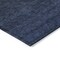 Homeroots 5' X 8' Navy Blue And Charcoal Abstract Washable Indoor Outdoor Area Rug 588955 - alternate 7
