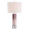 Jonathan Y Edward 27" Glass /Crystal LED Table Lamp, Rose Gold JYL1069B - alternate 1