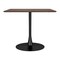 Homeroots 35" Square Steel Pedestal Base Dining Table 386248 - alternate 6
