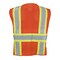 Ironwear Two-Tone Hi-Vis Safety Vest M Class 2 , Hook & Loop 6 Pockets 1287BRK-O-M - alternate 3