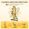 Edendirect 20in Heavy Duty Shroud Fan, Yellow, IP 44, Enclosed 1/4, High Velocity Air Circulator IR-FAN7805 - alternate 7