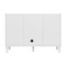 James Martin Vanities Lorelai 48" Single Vanity, Bright White, w/ 3 CM Phantome Eclos Top 424-V48-BW-3PHT - alternate 6
