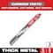 Milwaukee Tool 9 in x 8 TPI Reciprocating Saw Blade, 1 PK 48-00-5302 - alternate 3
