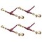Mytee Products 4 Pack Heavy-Duty Durabilt Speciality Pro-Bind Ratchet Binder with 3/8in & 5/8in Grab Hook, 4PK DR-1-3x4 - alternate 4