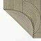 Jonathan Y Margot Modern Geometric Arch Stripe Beige/Brown 2 ft. x 8 ft. Indoor/Outdoor Shaped Runner Rug SHP201A-28 - alternate 6