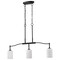 Nuvo Liam, 3 Light Island Pendant, Matte Black, White Opal Glass 60/8218 - alternate 8