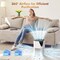 Edendirect 1250 sq.ft. HEPA Personal 3-stage Air Purifier in White, 12H Timer, 3 Speeds, PM2.5 Monitor ZR-QRSHA0230USV01 - alternate 7