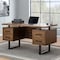 Sunjoy 60in Milano Floating Pedestal Desk, Modern Home Office Large Desk Work Station G104005000 - alternate 6