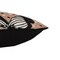 Homeroots 20" Beige and Black Tropical Throw Pillow With Embroidery 549406 - alternate 6