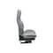 Uni Pro 2011 Ensign Lo Semi Truck Seat, High-Back, Gray Mordura Fabric 8517 - alternate 6