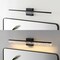 Jonathan Y Mario 30" 1-Light Modern Contemporary 360-Degree Rotatable Iron/Seeded Acrylic Integrated LED Vanity JYL7129A - alternate 7
