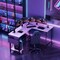 Healsmart L-Shaped 50-Inch Gaming Computer Desk with Reversible Corner for Students to Study and Write, Woode 3A88FNDESKOFFICEL50X43WHT - alternate 6