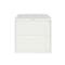 Hirsh 30 in W 2 Drawer Lateral File Cabinet, White, A4/Legal/Letter 23696 - alternate 5