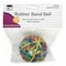 Charles Leonard Rubber Bands, Ball 2.95in. x 1/8in., Assorted Colors, 6PK 56300 - alternate 3