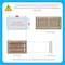 Sierra Grates 6 in. H X 14 in. W 2-Way 45 Degree Louvered, Steel, Brown Floor Register TWF614-BRN - alternate 4