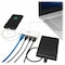 Tripp Lite 3-PORT USB-C HUB W/ GBE, USB-C CHARGING USB TYPE C USB 3.1 HUB U460-003-3AG-C - alternate 6