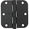 National Hardware 3-1/2'' Oil Rubbed Bronze 5/8'' Radius Door Hinge, 12PK N612-062 - alternate 2