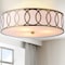 Jonathan Y Aria 3-Light 15.5" Metal LED Flush Mount, Brass JYL3503A - alternate 7