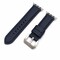 Elegani Nylon and Band Compatible with Apple Watch 46mm, Blue, Silver/Black/Rose Gold/Yellow Gold Buckle NLPAM-BLUBLU-46 - alternate 1