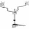 Rocstor ERGOREACH EP11 PREMIUM ALUMINUM DUAL-SCREEN MONITOR STAND, SUPPORTS UP TO TWO 32 Y10N017-S1 - alternate 1