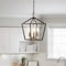 Jonathan Y Ojai 10" 3-Light Iron Classic Modern Pagoda LED Pendant Lantern, Oil Rubbed Bronze/Brass Gold JYL7601D - alternate 10