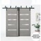 Sartodoors Slab Barn Door Panel 42x80 inches Solid Core Modern Interior QUADRO4113S-SS-42 - alternate 3