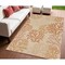 Homeroots 4' X 6' Coral And Beige Nautical Indoor Outdoor Area Rug 552504 - alternate 7