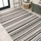 Jonathan Y Castara Wavy Stripe Modern Cream/Dark Gray 4 ft. x 6 ft. Indoor/Outdoor Area Rug SMB205C-4 - alternate 6