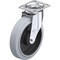 Blickle Swivel Plate Caster, Solid Rbr, 8", 660 lb., Caster Load Rating Range: Heavy-Duty LE-POEV 200KA-14-SG - alternate 1