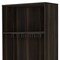 Homeroots 27in Dark Brown Corner Bar Cabinet With Multiple Shelves 488497 - alternate 4