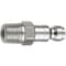 Amflo 1/4 In. Coupler Plug With 1/4 In. Male Thread Automotive T Style, 10PK CP1 - alternate 2
