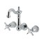Kingston Brass Double-Handle Wall Mount Bathroom Faucet, Polished Chrome KS1221BEX - alternate 1