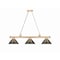 Z-Lite Cordon Heritage Brass 3 Light Billiard 2306-3HBR-ARS - alternate 4