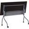 Lorell Rectangle Lorell Espresso/Silver Training Table, 23.5 W, 48 L, 29 H, Melamine Top, Espresso LLR60729 - alternate 3