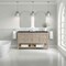 James Martin Vanities Breckenridge 60 in. Double Vanity, Whitewashed Oak, w/ 3 CM Charcoal Soapstone Quartz Top 330-V60D-WWO-3CSP - alternate 4