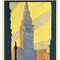 Homeroots Cleveland Union Terminal Vintage Travel Unframed Print Wall Art 394278 - alternate 4