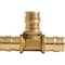 Sharkbite PEX-A Brass 1/2'' x 1/2'' x 1/2'' Tee UAB362LFA - alternate 4