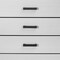 Homeroots 31" White Wood Five Drawer Standard Chest 478638 - alternate 6
