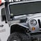 Valeo FOG LIGHTS 312 Inch Round 9 Watt Driving Beam LED Clear Bulb Yellow Lens Black Housing 22-05372 - alternate 6