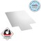 Floortex Advantagemat Vinyl Lipped Chair Mat for Hard Floor - 45in x 53in NRCMFLVS0078 - alternate 7