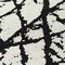 Homeroots 8' Black And Ivory Round Abstract Washable Indoor Outdoor Area Rug 614319 - alternate 6