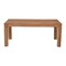 Homeroots 72" Natural Rectangular Solid Wood Dining Table 488701 - alternate 4