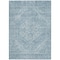 Homeroots 10' X 14' Sky Blue And Ivory Oriental Washable Indoor Outdoor Area Rug 603826 - alternate 6