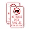 Signmission 18'' X 24'' Heavy-Gauge Aluminum Sign, 18'' X 24'' 2 Signs, Heavy Gauge Aluminum, 2PK A-1824-2PACK-23555 - alternate 1