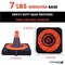 Traffic Kontrol 28in Collapsible Traffic Road Cone, 2 Reflective Collars, Orange Without LED, 6PC, 6PK TKTCC-28-7-OR-2C-6 - alternate 3