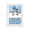Homeroots Trendy Snowman 1 White Framed Print Wall Art 406283 - alternate 3